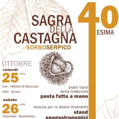 Sagra della Castagna Sorbo Serpico