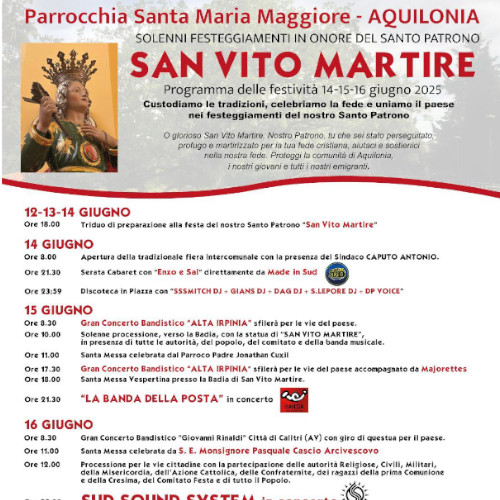 Festeggiamenti di San Vito Martire